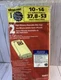 Shop-Vac 10-14 gal High Efficiency Disposable Filter Bags #90672