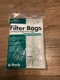 6 Pack Kirby F Style & Twist Vacuum Bags Micron Magic Technology  -
