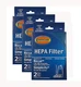 F987 Fits For Riccar 1700, 1800 HEPA, Charcoal Filter Set RF17, S36, S38, S30(3P