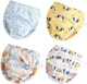 Toddler Potty Training Pants 4 Pack,Cotton Training Underwear Size 2T,3T,4T,Wate