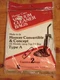 4 HomeCare Vac Bags/Hoover Type A, Singer Style SUB-3 & HEMS-1, Bissell Style