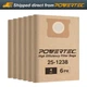 POWERTEC 75051-P2 High Efficiency Filter Bag for Porter-Cable and Stanley, 6PK POWERTEC 75051-P2 High Efficiency Filter Bag for Porter-Cable and Stanley, 6PK