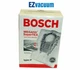 Genuine Bosch Type P MEGAfilt Super TEX Vacuum Cleaner Bags BBZ52AFP2U # 462586 Genuine Bosch Type P MEGAfilt Super TEX Vacuum Cleaner Bags BBZ52AFP2U # 462586