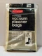 Rubbermaid Style F&G Eureka Uprights Disposable Vacuum Cleaner Bags 4 Bags NOS