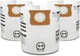 9066133 Disposable Filter Bags, Fits 5-9 Gallon Vacs, For Dry Pick-Up Only, Whit