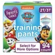 Parent's Choice Training Pants Boys 2T-3T Paw Patrol 360 Fit Leakproof