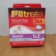 Filtrete Hoover Type Y & Z Vacuum Bags Pkg. of 3 New in Box