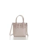 CHRISTIAN LOUBOUTIN 1390$ Cabata N/S Mini Bag - Milk White Leather, Spikes