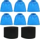 6 Pack VRC5 Filter Bags & 2 Pcs VFF51 Foam Filters Kit Compatible with Vacmaster 6 Pack VRC5 Filter Bags & 2 Pcs VFF51 Foam Filters Kit Compatible with Vacmaster