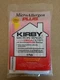 TWO - Kirby Micron Magic Hepa Filter Micro Allergen Plus 6 Pack Vacuum Bags