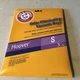Hoover Type S Arm & Hammer Odor Eliminating Vacuum Bags #4010100S -  4 Bags