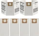 90662 10-14 Gallon Disposable Collection Filter Bag, 6 Pack