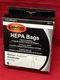 RICCAR HEPA Type Radiance Simplicity Synergy Part 853  QTY 6 Bags per pack