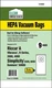 18 Vacuum Bags for Riccar 2000 4000 Vibrance Simplicity 5000 6000 Symmetry A