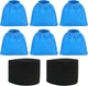 6 Pack VRC5 Filter Bags & 2 Pcs VFF51 Foam Filters Kit Compatible with Vacmaster 6 Pack VRC5 Filter Bags & 2 Pcs VFF51 Foam Filters Kit Compatible with Vacmaster