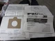 Set of 6 Filtrete 3M & Kenmore C, Q & 5055 & Panasonic C-5, C-18 Vacuum Bags