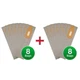 Replacement Type CC Vacuum Bag for Oreck A713 / CCPK8OF - Free KIT Replacement Type CC Vacuum Bag for Oreck A713 / CCPK8OF - Free KIT
