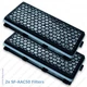 2x Vacuum Cleaner Filter Active Air Clean Miele SF-AAC50 For Miele S4000-S4999