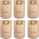 6-Pack 25-1230 Disposable Filter Bags Replacement for Stanley 4-5 Gallon Wet/...