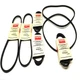 (Lot of 7) Dayton V Belts (2)4L400 (1)4L410 (1)4L420 (2)4L440 (1)4L450 Models