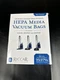 4 (Four) Genuine Riccar R50TAP, R50SS, RFOFSN HEPA Filtration Vacuum Bags