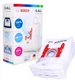 Bosch G ALL Vacuum Cleaner Bags Original BOSCH BBZ41FGALL 4-Pack Bosch G ALL Vacuum Cleaner Bags Original BOSCH BBZ41FGALL 4-Pack