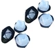 6 Shark Hand Vac XSB726N Dust Cup Filters Models SV736, SV748, SV738, SV719, SV7 6 Shark Hand Vac XSB726N Dust Cup Filters Models SV736, SV748, SV738, SV719, SV7