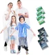 Disposable Rain Ponchos for Kids 6 Pack/Adults 10 and 6 Pack/Ponchos Family 6 Pa