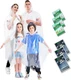 Disposable Rain Ponchos for Kids 6 Pack/Adults 10 and 6 Pack/Ponchos Family 6 Pa