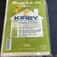 KIRBY Allergen Reduction Filters 205808 Hepafiltration 2-Pack Micron Style F