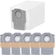 Roborock 6 Packs Disposable Dust Bags for QV35A, Saros10Series, Qrevoedges5A, Qr