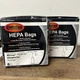 2 Envirocare HEPA Vacuum Bags to fit Riccar 1400, 1500, 1700, 1800 (2)  6PKs