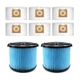 2 Pack VF3500 Replacement Compatible with Ridgid 3-4.5 Gallon Wet Dry Vacuums... 2 Pack VF3500 Replacement Compatible with Ridgid 3-4.5 Gallon Wet Dry Vacuums...