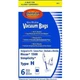 Riccar 1500 Simplicity Type H Vacuum Bags by EnviroCare 6 Pack