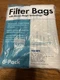 6 Pack Kirby F Style & Twist Filter Vacuum Bags Micron Magic Technology 204814