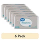 12x12 Inch White Bulk Paper Napkins 500 Count 6 Pack Disposable Dinner Napkins