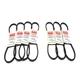 (Lot Of 7) Dayton Premium Wrapped V-Belts (3) 4L360 36" L and (4) 4L370 37" L