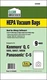 9 Clean Obsessed HEPA Bags for Kenmore Elite Progressive Type Q C 5055 50557 C-5