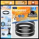 3 Pack Vacuum Belts for Bissell CleanView Compact Upright 3437F 3508 2112 Series