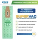 30Ct VEVA Premium SuperVAC Vacuum Bags Style CC, Model #OKCCPAPER-30