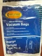 Sharp Upright Type PU-2 Vacuum Bags- 6 Pack - 99.7% Filtration!  ONLY 6 BAGS