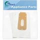 3 Vacuum Bags for Oreck U7070ECS Forever Series Gold