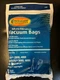 6 Riccar Type A Vacuum Bags for 2000, 4000 Simplicity 5000, 6000