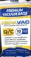 (2) Veva Premium HEPAVAC Q/C Cloth Vacuum Bags 10 Bags Per Pack KVBQ-10