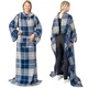 PAVILIA Wearable Blanket with Sleeves for Adult Women Men, Cozy Fleece Warm W...