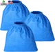 3 Pcs Cloth Filter Bag Compatible with Craftsman 2&2-1/2 Gal, Replaces 916949, 9 3 Pcs Cloth Filter Bag Compatible with Craftsman 2&2-1/2 Gal, Replaces 916949, 9