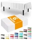 Plastic Table Cloth Disposable 6 Pack, 54 x 108 Inch Table Cloths, Party, Pic...