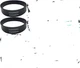2x Oreck XL Vacuum Belt 010-0604  030-0604 for upright 0300604