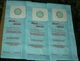 Riccar Genuine Upright 4000 & 2000 Series (3) Vacuum Bags, Loose, New.