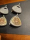 4 Genuine Vintage Kirby Vacuum Belt Lifter Emblem 